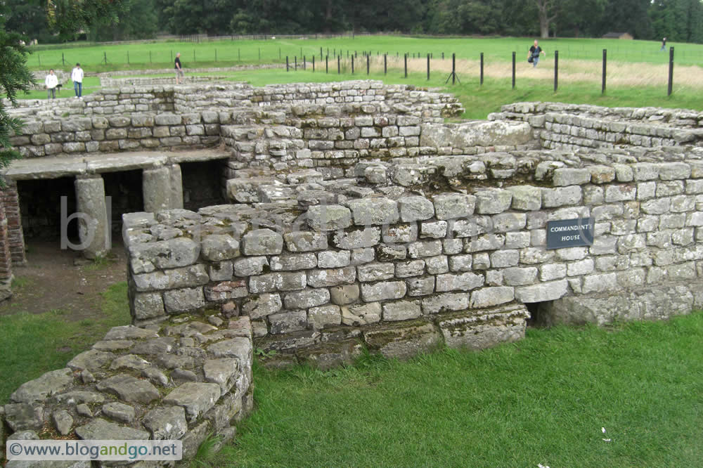 Commander's House, Chesters Roman Fort